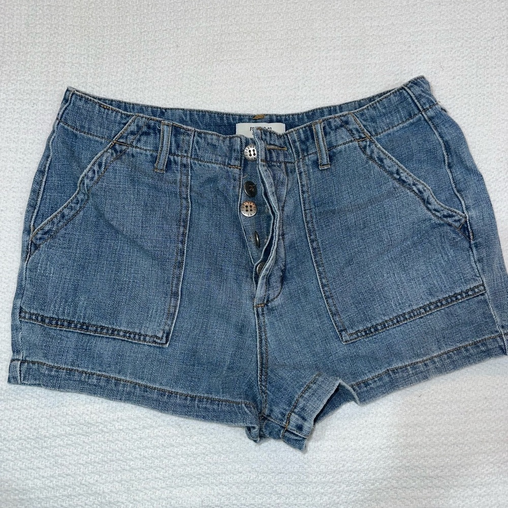 Western Denim Shorts